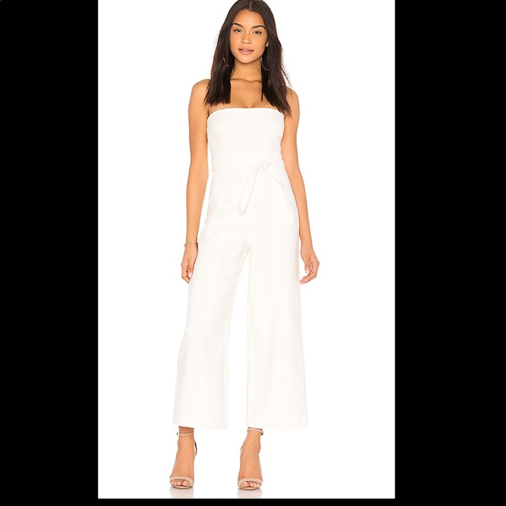 Likely Isla White Jumpsuit